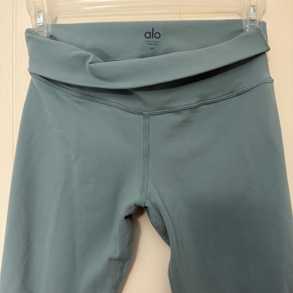 ALO Yoga Green Blue Leggings